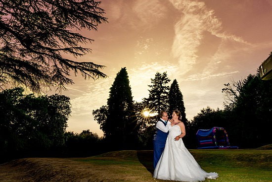 Michelle and Darren. Highley Manor. 