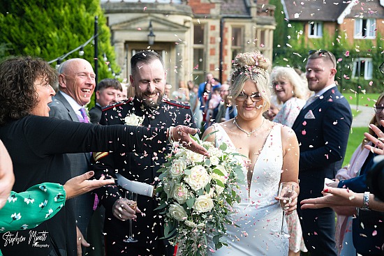 Amy and Gary, Audley's Wood Hotel, Basingstoke 