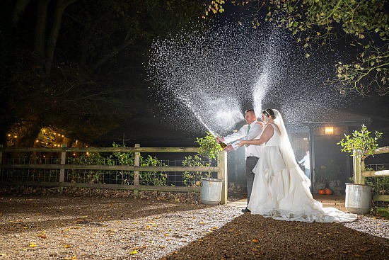 Sadie and Martin, Crown Lodge, Wye