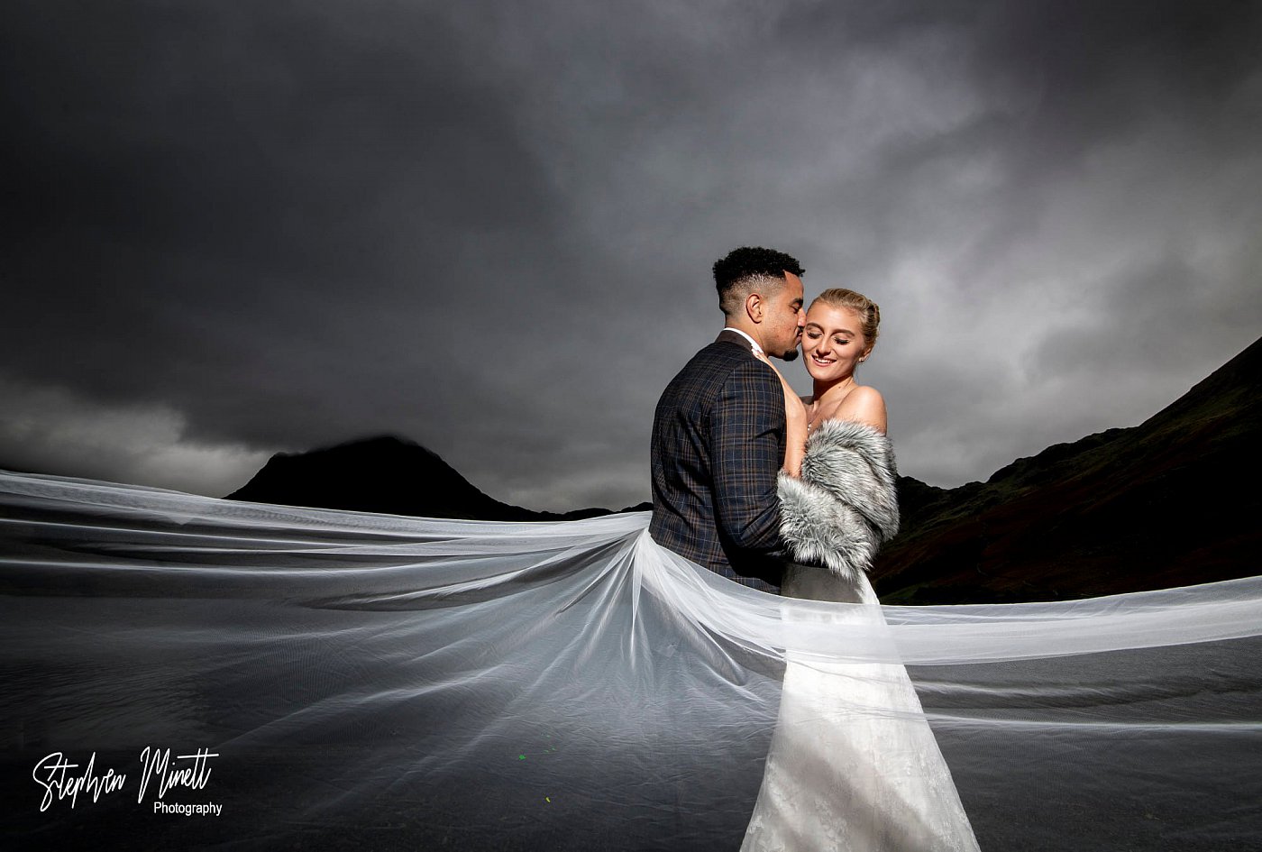 Natural couple portrait at a UK wedding venue in soft evening light.jpg