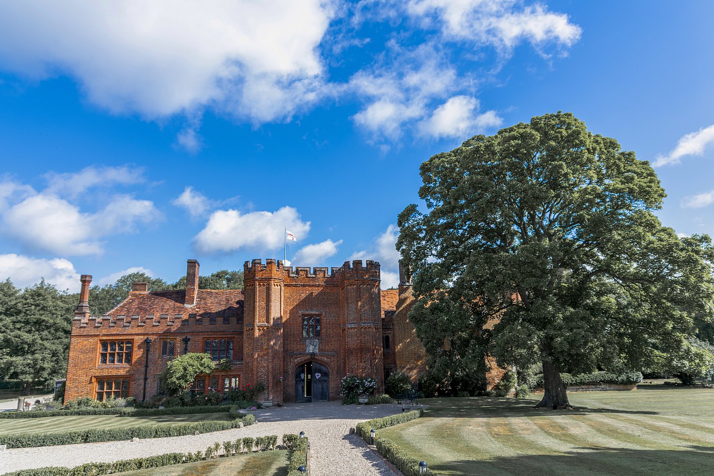 Documentary wedding photography at Leez Priory in Essex